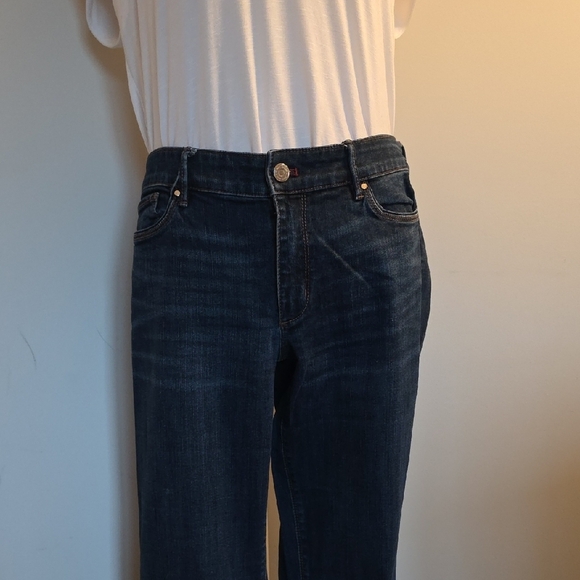 White House Black Market Dark Boot Leg Jeans - Picture 2 of 6